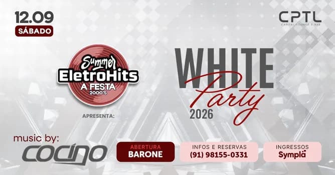 Imagem do SUMMER ELETROHITS - WHITE PARTY 2026