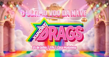 SUNDAY DRAGS ÚLTIMO VOO DA NAVE NO QUINTAL MADA em Uberlândia