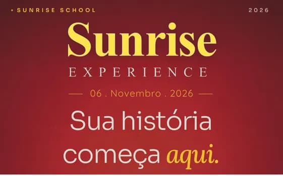 Imagem do Sunrise Experience . Novembro-26