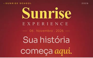 Sunrise Experience . Novembro-26 em São Paulo