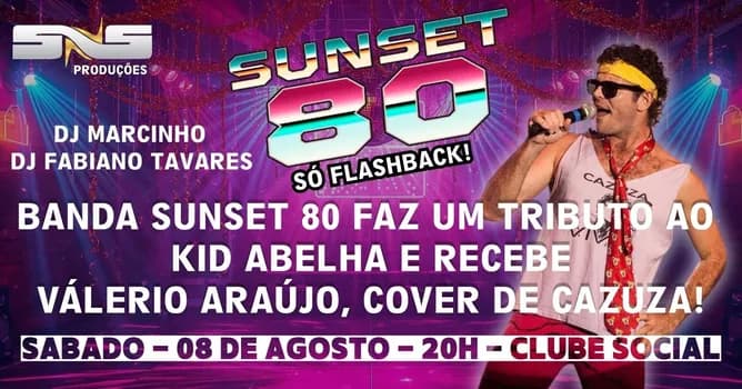 Imagem do SUNSET 80 PARAÍBA DO SUL