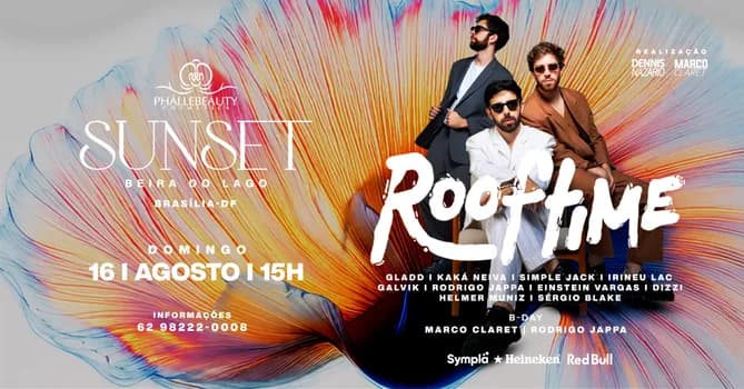 Imagem do Sunset Beira Lago :: ROOFTIME & convidados!