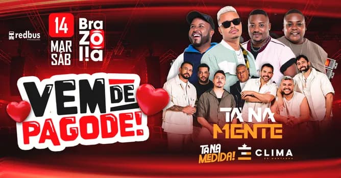 Imagem do TÁ NA MENTE + ARLINDINHO + TÁ NA MEDIDA + CLIMA DE MONTANHA
