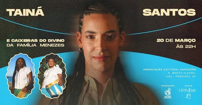 Imagem do Tainá Santos e Caixeiras do Divino da Família Menezes