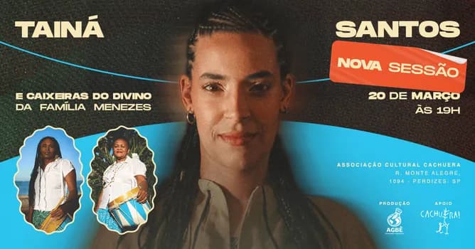 Imagem do Tainá Santos e Caixeiras do Divino da Família Menezes - Nova Sessão