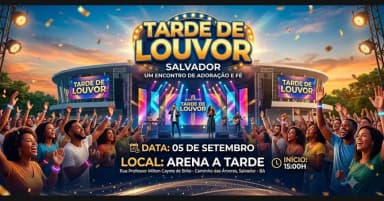 Tarde de Louvor em Salvador