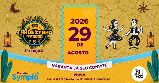 Imagem do Tardezinha de Forró 3ª Edição