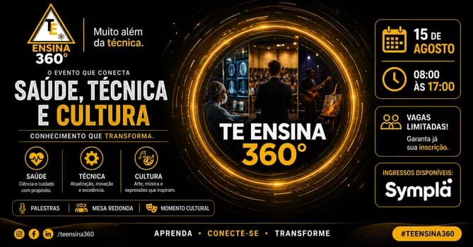 Imagem do Te ensina 360° - Muito Além da Técnica