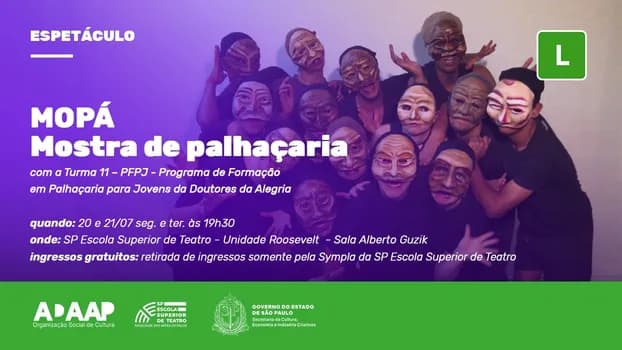 Imagem do Teatro | MOPÁ - Mostra de Palhaçaria