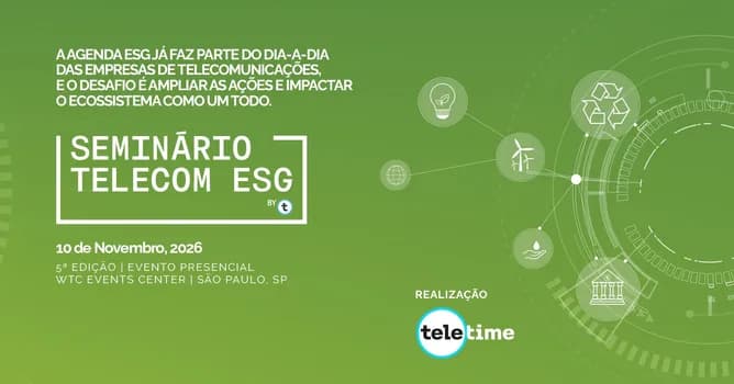 Imagem do Telecom ESG 2026