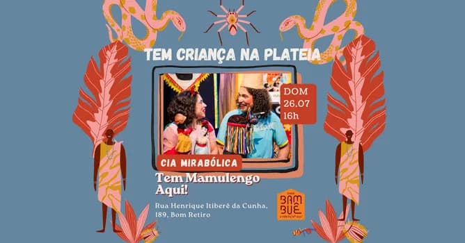 Imagem do Tem Criança na Plateia|Tem Mamulengo Aqui! (Cia Mirabólica)