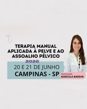 Imagem do Terapia Manual aplicada à Pelve e ao Assoalho Pélvico - Campinas