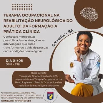Imagem do TERAPIA OCUPACIONAL NA REABILITAÇÃO NEUROLÓGICA DO ADULTO: DA FORMAÇÃO À PRÁTICA CLÍNICA