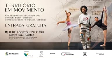 TERRITÓRIO EM MOVIMENTO - 11/08 - 19H em Duque de Caxias