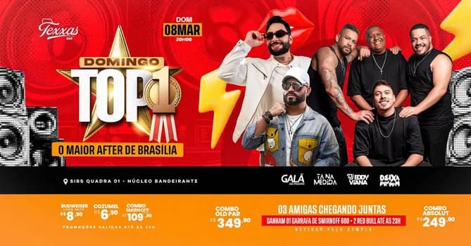 Imagem do TEXXAS BAR | DOMINGO TOP 1 - MESA DE PAGODE | GRUPO TA NA MEDIDA - GALÃ DO PISEIRO - DJ EDDY VIANA