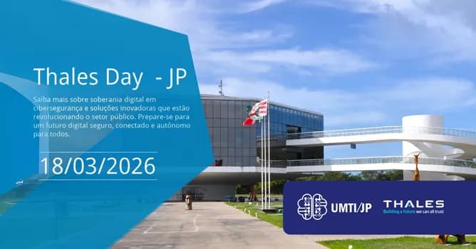 Imagem do Thales Day: Liderando a Soberania Digital e a Inovação no Setor Público