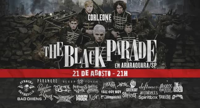 Imagem do The Black Parade | Araraquara/SP