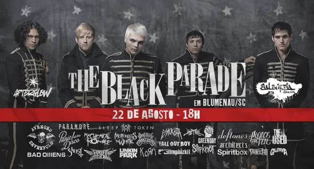 Imagem do The Black Parade | Blumenau/SC