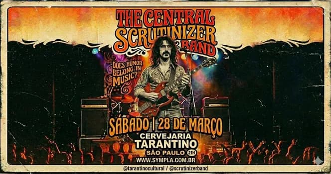 Imagem do The Central Scrutinizer Band na Tarantino Cervejaria