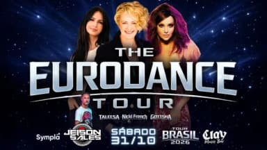 THE EURODANCE TOUR internacional em Curitiba