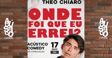 Theo Chiaro em Onde foi que eu errei? em São Paulo