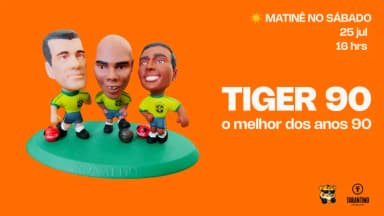 Tiger 90 Matinê - O melhor dos anos 90 na Tarantino Cervejaria em São Paulo