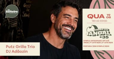 TINDER DO JÂNGAL 35+ ESPECIAL SÔ SOLTEIROS 19/08 em Belo Horizonte