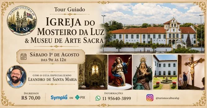 Imagem do Tour Igreja do Mosteiro da Luz e Museu de Arte Sacra