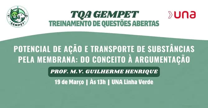 Imagem do TQA 01 I Potencial de Ação e Transporte de Substâncias pela Membrana: Do Conceito à Argumentação