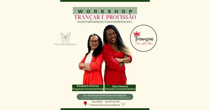 Imagem do Trançar é Profissão - Talento sem Direção, é Dom Desperdiçado.