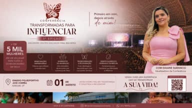 Transformadas para Influenciar - 3ª Edição em Barueri