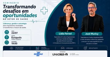 Transformando desafios em oportunidades no setor de saúde - Eunápolis em Eunápolis