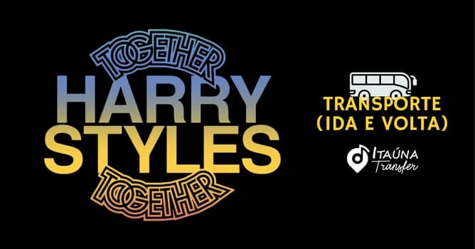 Imagem do Transporte - Harry Styles em São Paulo | Itaúna Transfer