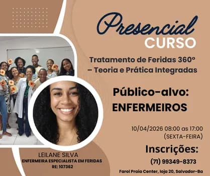 Imagem do Tratamento de Feridas 360° - Teoria e Prática Integradas