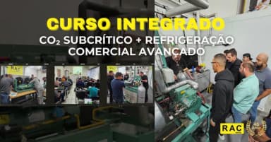 Treinamento CO2 Subcrítico + Refrigeração Comercial Avançado (Integrado) em Taboão da Serra