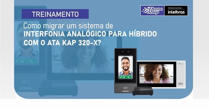 Imagem do TREINAMENTO COMO MIGRAR INTERFONIA ANALÓGICA PARA HÍBRIDA