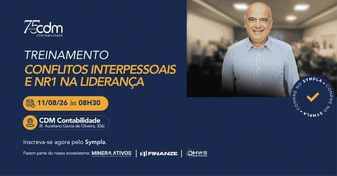 Imagem do Treinamento: Conflitos Interpessoais e NR1 na Liderança