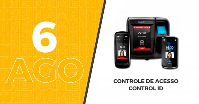 Imagem do Treinamento Controle de Acesso, Catracas e Software iD Cloud | Control iD