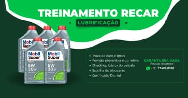Treinamento de Lubrificação Automotiva em Indaiatuba