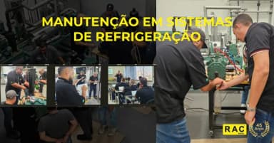 Treinamento de Manutenção em Sistemas de Refrigeração - 12/09/26 em Taboão da Serra