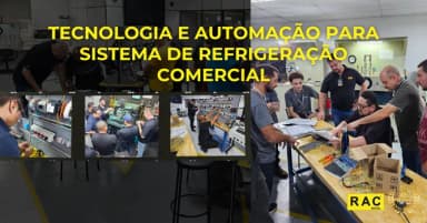 Treinamento de Tecnologia e Automação para Sistemas de Refrigeração Comercial 15 a 16/05/26| 2 Dias em Taboão da Serra