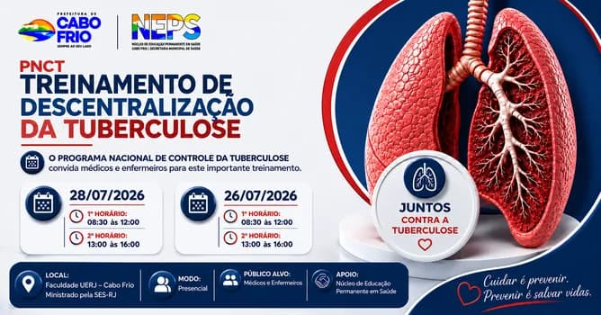 Imagem do Treinamento Descentralização da Tuberculose (PNCT)