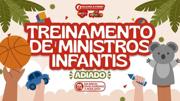 Imagem do Treinamento do Ministério Infantil