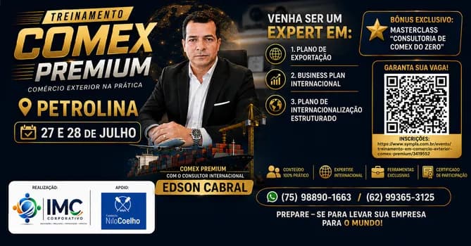 Imagem do TREINAMENTO EM COMÉRCIO EXTERIOR - COMEX PREMIUM