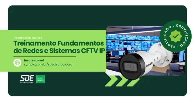 Imagem do Treinamento Fundamentos de Redes e Sistemas CFTV IP
