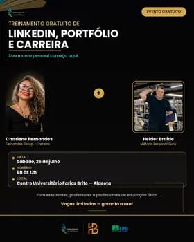Imagem do Treinamento Gratuito de LinkedIn, Portfólio e Carreira
