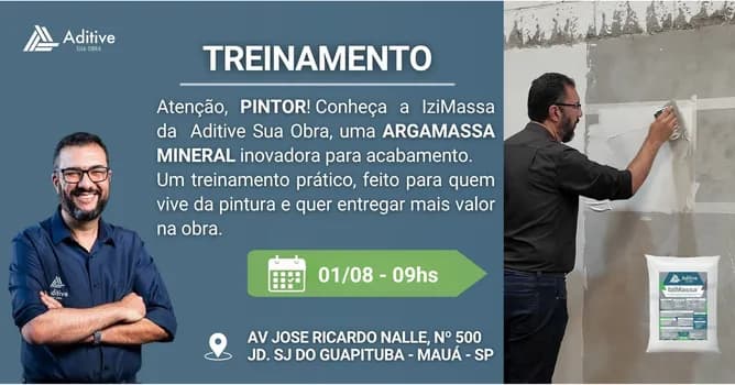 Imagem do Treinamento IziMassa - Pintores