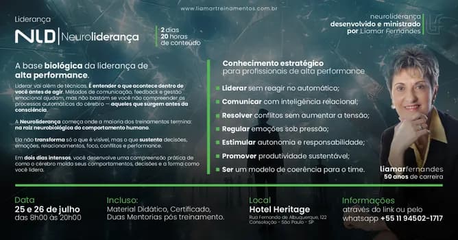 Imagem do Treinamento NLD - Neuroliderança
