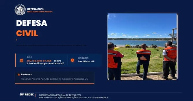 Imagem do Treinamento para alinhamento de Processos e Procedimentos em Defesa Civil