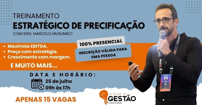 Imagem do Treinamento Precificação Estratégica